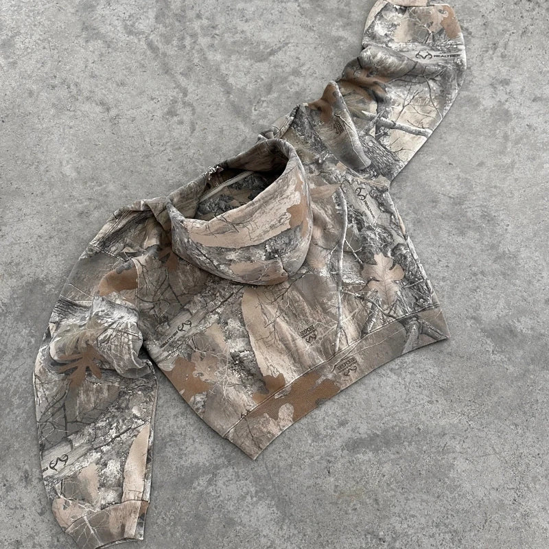 Camo Zip-Up