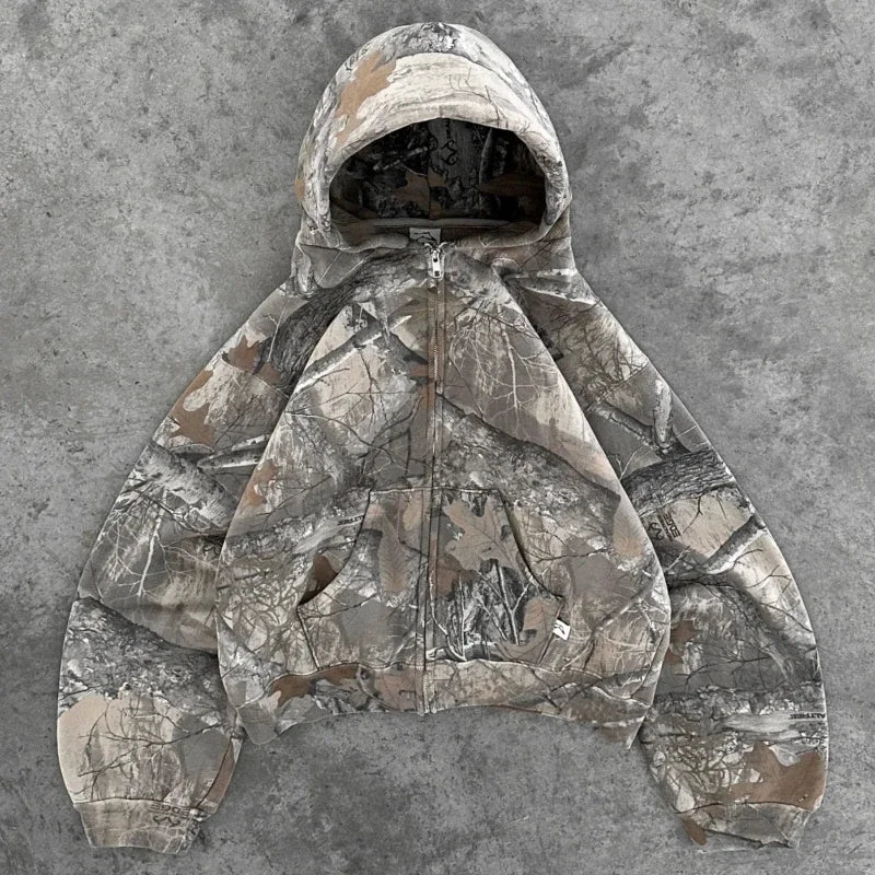 Camo Zip-Up