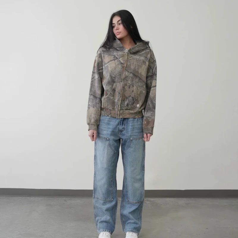 Camo Zip-Up