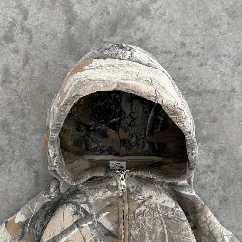 Camo Zip-Up