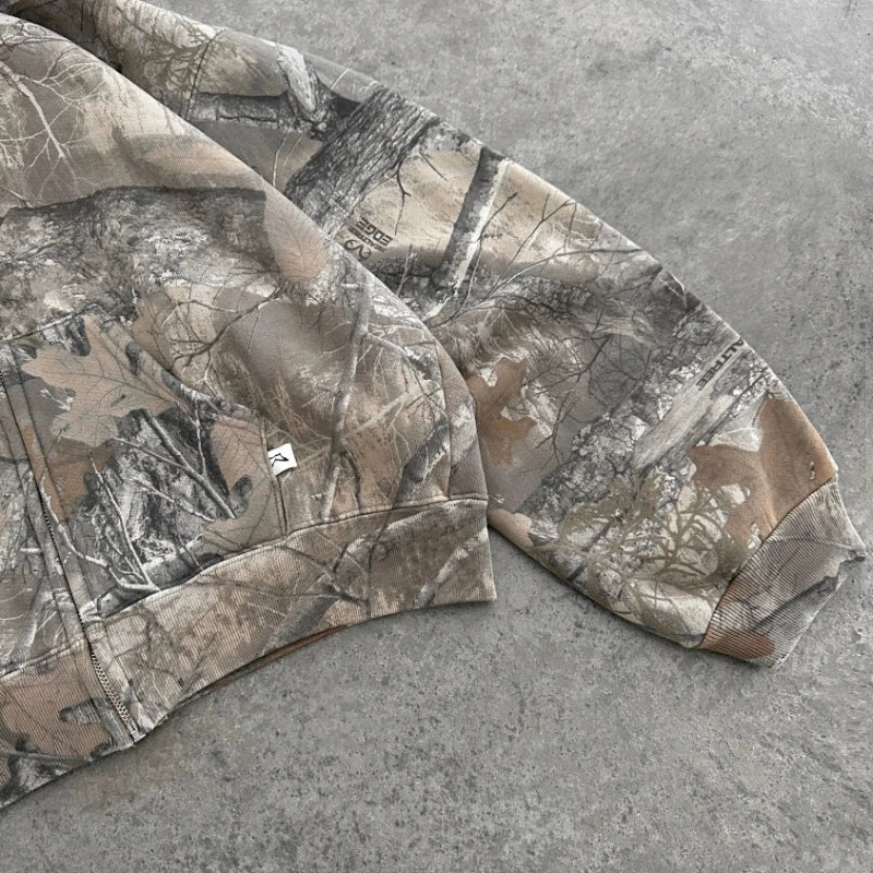 Camo Zip-Up