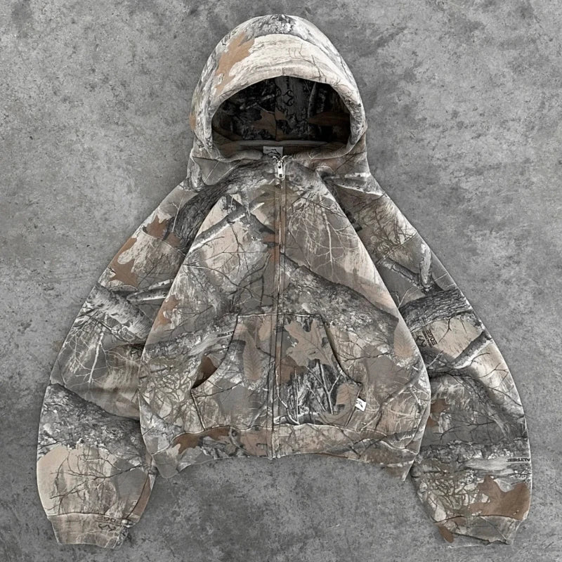 Camo Zip-Up